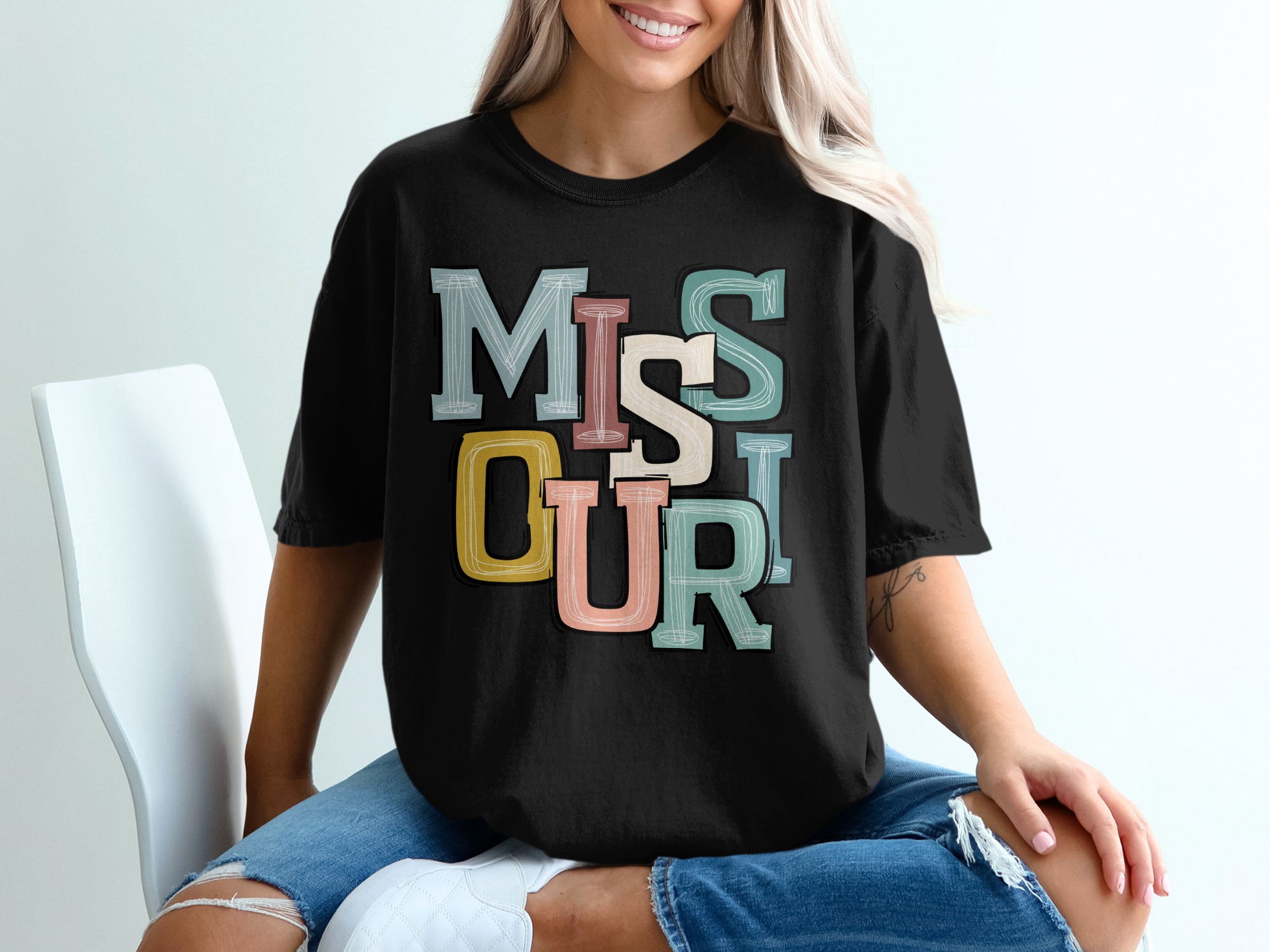 Missouri T Shirt, Missouri Gift, I Love Missouri, Missouri Home, Missouri Roots, Missouri Pride, Missouri State, Trendy TShirt - Image 2