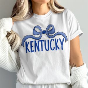 Kentucky T-Shirt, Comfort Colors 1717, Kentucky State Tee, Blue Ribbon Shirt, Kentucky Gift, Kentucky Souvenir T Shirt, Kentucky Fan