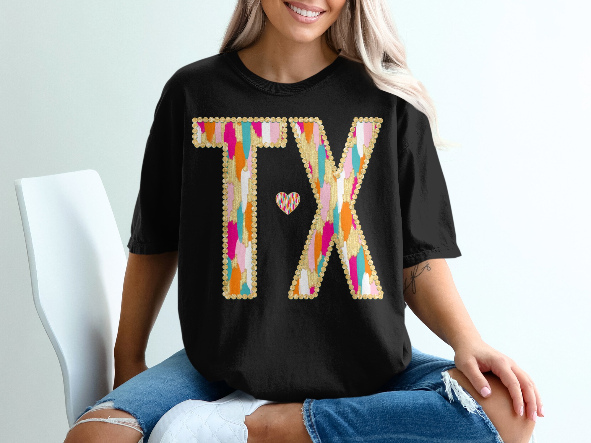 Texas T Shirt, TX State Pride, Comfort Colors 1717, Colorful Graphic Tee, Lone Star State, Texas Lover, Texas Souvenir, USA Tee, Gift Idea - Image 3