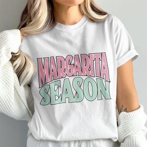 Margarita Season T-Shirt, Comfort Colors Tee, Summer Vibes Shirt, Vacation Shirt, Trendy TShirt, Drinking Shirt, Tropical T Shirt, Funny