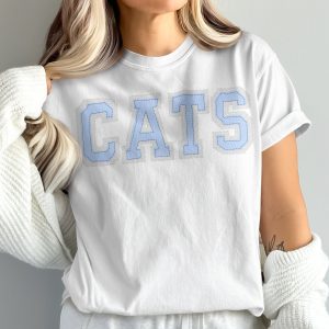 Cute Cats T-Shirt Comfort Colors 1717, Cat Lover Shirt, Trendy Aesthetic Tee, Cat Graphic Shirt, College Cat T-Shirt, Soft Comfy Shirt, prepster preppy