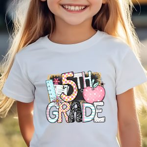5th Grade T-Shirt, Back to School Tee, Fifth Grade Shirt, School Outfit, Student Shirt, Teacher Gift, Elementary School Shirt