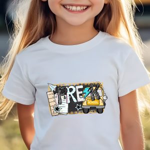 PreK T-Shirt, Back to School Tee, School Bus Design, Teacher Gift, Kids T Shirt, First Day of School Outfit, Pre K Student Shirt