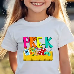 Pre K T Shirt, Back To School T-Shirt, Preschool Shirt, First Day of School Tee, Teacher Shirt, Gift For Kids, Kindergarten T Shirt