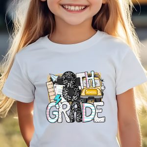 8th Grade T-Shirt, Back to School Shirt, Eighth Grader Gift, School Bus Tee, Graduation Shirt, Eighth Grade Outfit, Student TShirt