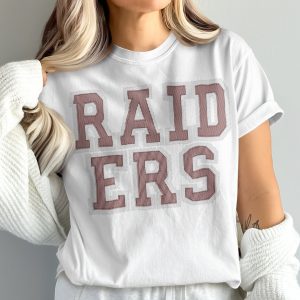 Raiders T-Shirt, Comfort Colors 1717, Game Day Tee, Vintage Inspired, College Apparel, Football Season, Gift for Sports Fan, Team Spirit