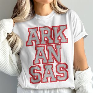 Comfort Colors Arkansas T Shirt, Custom State Tee, University Design, Razorbacks Shirt, Vintage Style, Personalized Gift, prepster preppy