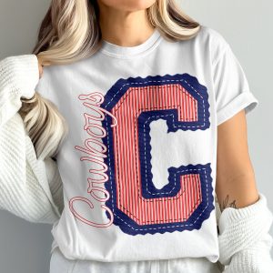 Cowboys Comfort Colors 1717 T-Shirt, Dallas Football Tee, American Football Gift, Sports Fan Shirt, Game Day Apparel