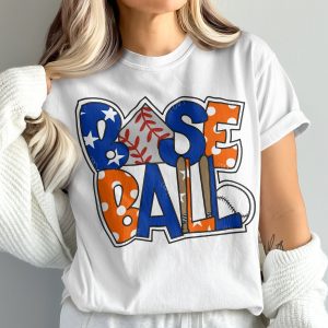 Baseball T-Shirt, Colorful Baseball Tee, Comfort Colors 1717, Baseball Lover, Sports Fan Shirt, Game Day Apparel, Baseball Gift, Graphic Tee