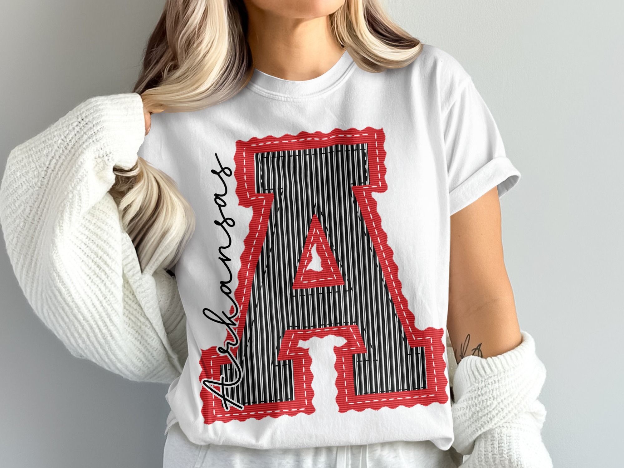 Arkansas T Shirt, Comfort Colors, State Pride Tee, Razorbacks Graphic Tee, Trendy College Apparel, University of Arkansas Gift Idea, prepster preppy, prepster preppy