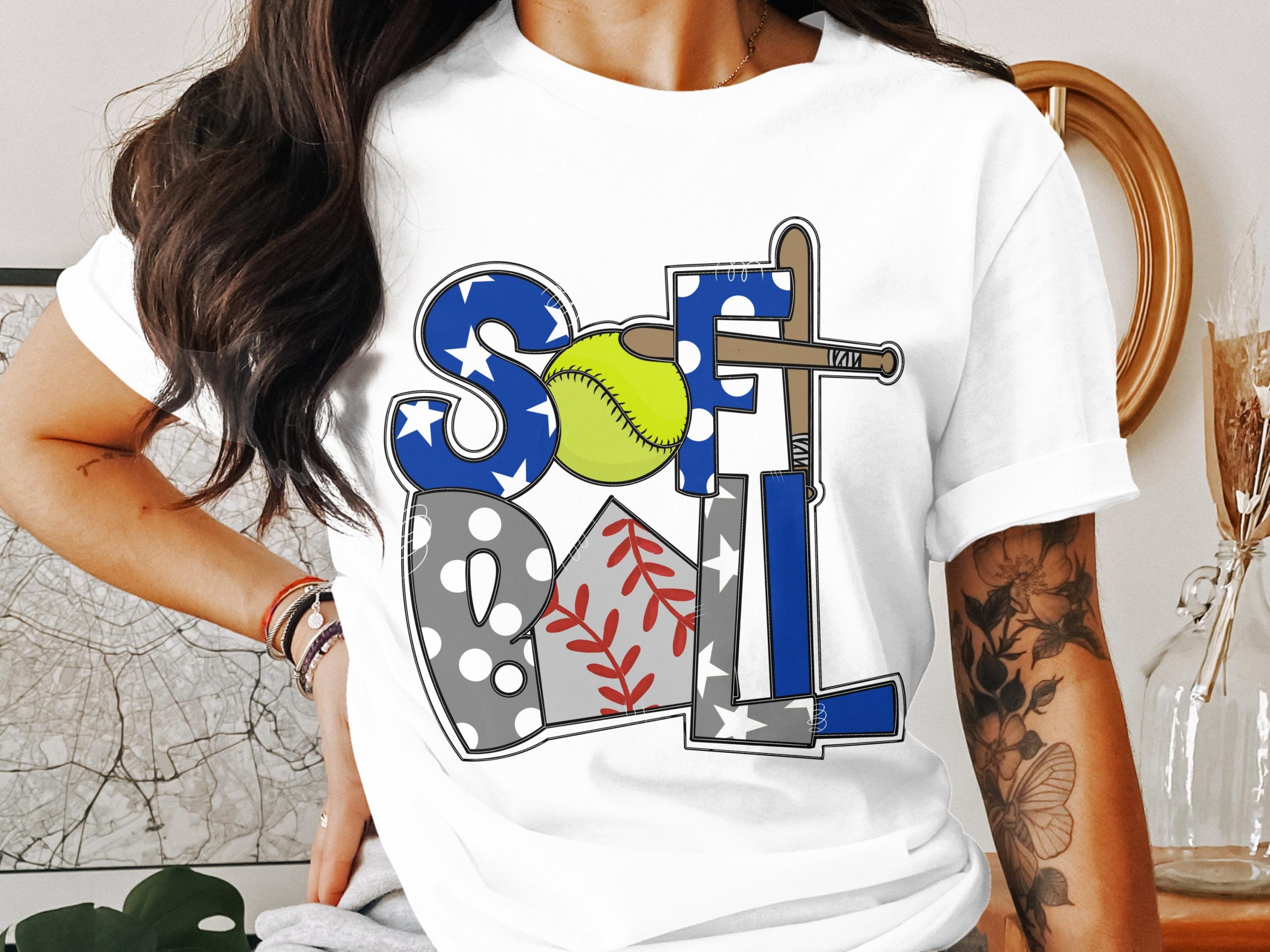 Softball T-Shirt, Baseball Tee, Sports Shirt, Team Gift, Softball Mom Shirt, Baseball Lover Gift, Custom Team Shirt, Game Day Shirt
