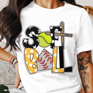 Softball T Shirt, Game Day Shirt, Softball Mom Shirt, Sports Tee, Cute Softball Shirt, Trendy Shirt, Softball Gift, Baseball TShirt