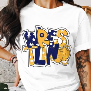 Wrestling T-Shirt, Sport Tee, Wrestling Helmet Shirt, Gift for Wrestler, Wrestling Design, Wrestling Lover TShirt, Wrestling Fan Tee