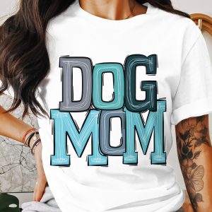 Dog Mom T-Shirt, Cute Dog Lover Tee, Pet Owner Gift, Puppy Love, Trendy Dog Shirt, Gift for Her, Dog Mama Shirt, Dog TShirt for Women