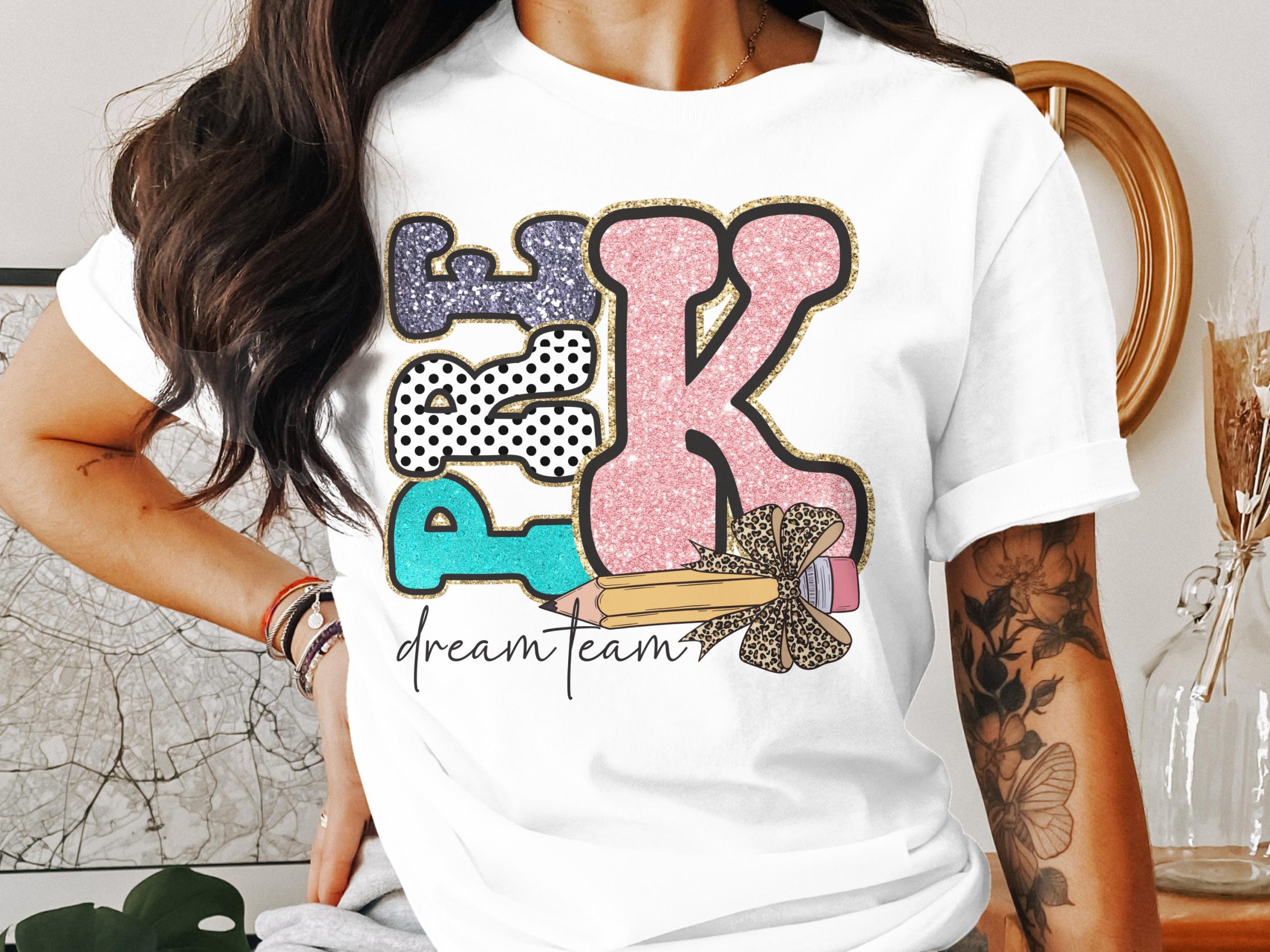 Dream Team T-Shirt, Teacher Shirt, Back to School, Preschool Teacher Tee, Cute Teacher Appreciation, Elementary, Kindergarten T-Shirt