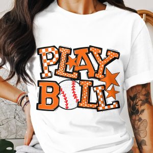 Play Ball T-Shirt, Baseball Lover Shirt, Sports Tee, Gift for Athlete, Graphic Top, Baseball Fan Shirt, Team Spirit Shirt