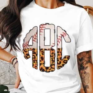 Digital,Custom Digital Download Monogram,Baseball,Leopard,Initial PNG,Circle Monogram Frame,Customizable Monogram Print,Sports
