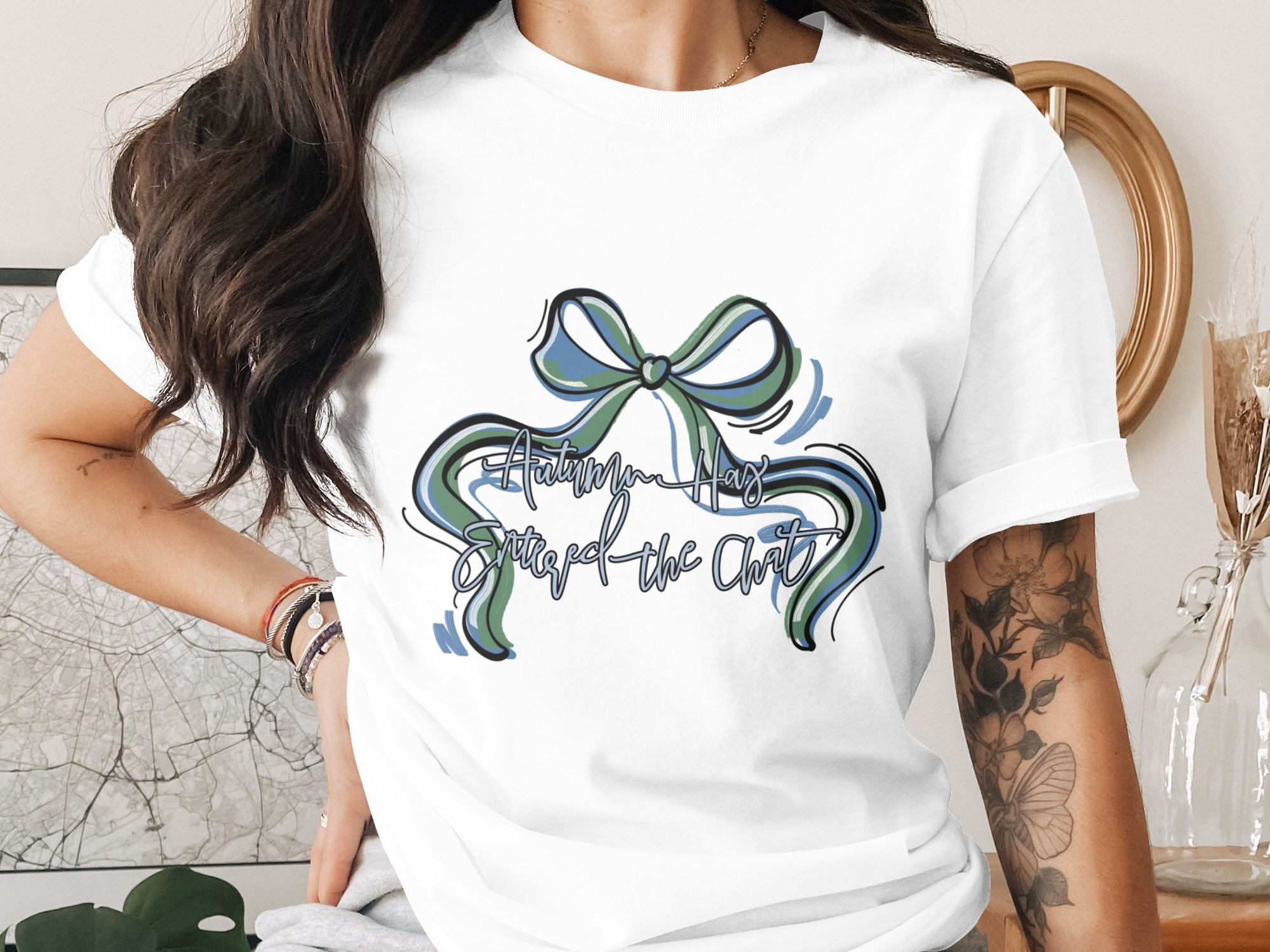 Autumn Has Entered the Chat T Shirt, Trendy Graphic Tee, Seasonal T-Shirt, Fall T Shirt, Cute Autumn Tee, Gift For Autumn Lovers