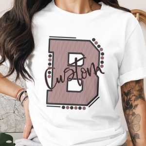Custom Initial Letter and Name Seersucker Varsity Alphabet Sublimation PNG Download, Seersucker Letter, High School Mascot