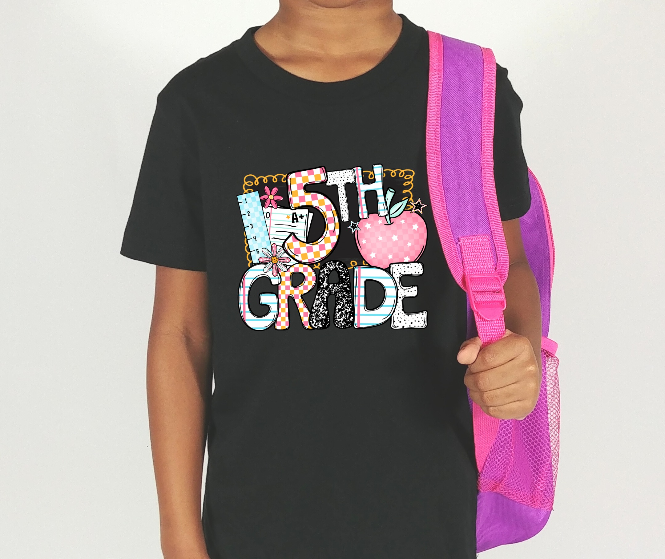 5th Grade T-Shirt, Back to School Tee, Fifth Grade Shirt, School Outfit, Student Shirt, Teacher Gift, Elementary School Shirt - Image 4