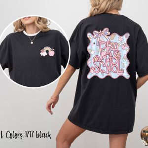 Comfort Colors Pre School T-Shirt, Teacher Shirt, Back to School T-Shirt, Cute Elementary Shirt, School Outfit, Trendy Teacher Tee