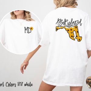 Comfort Colors C1717 Maryland Sunflower T-Shirt, MD State Pride Tee, Floral Maryland, Maryland Lover Gift, State Flower Shirt, Maryland