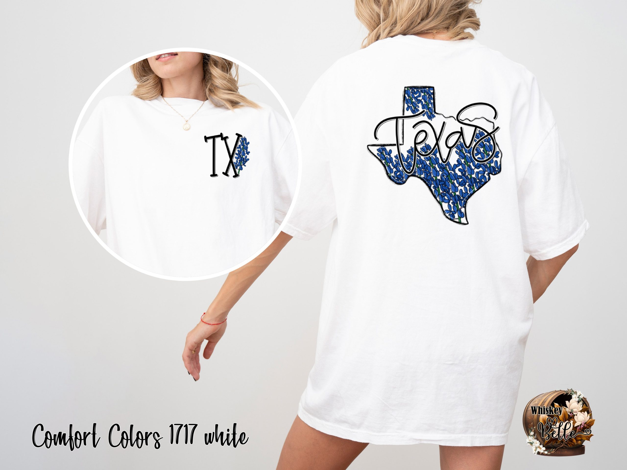 Comfort Colors C1717 Oklahoma T Shirt, Floral State Tee, Oklahoma Outline Shirt, OK State Pride Tee, Oklahoma Roses, Trendy T-Shirt, OK