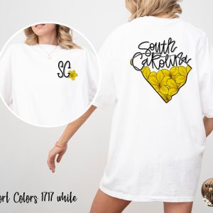 South Carolina T Shirt, Yellow Jessamine Flower Tee, SC State Flower Shirt, Southern Pride Shirt, Botanical Gift for South Carolinian