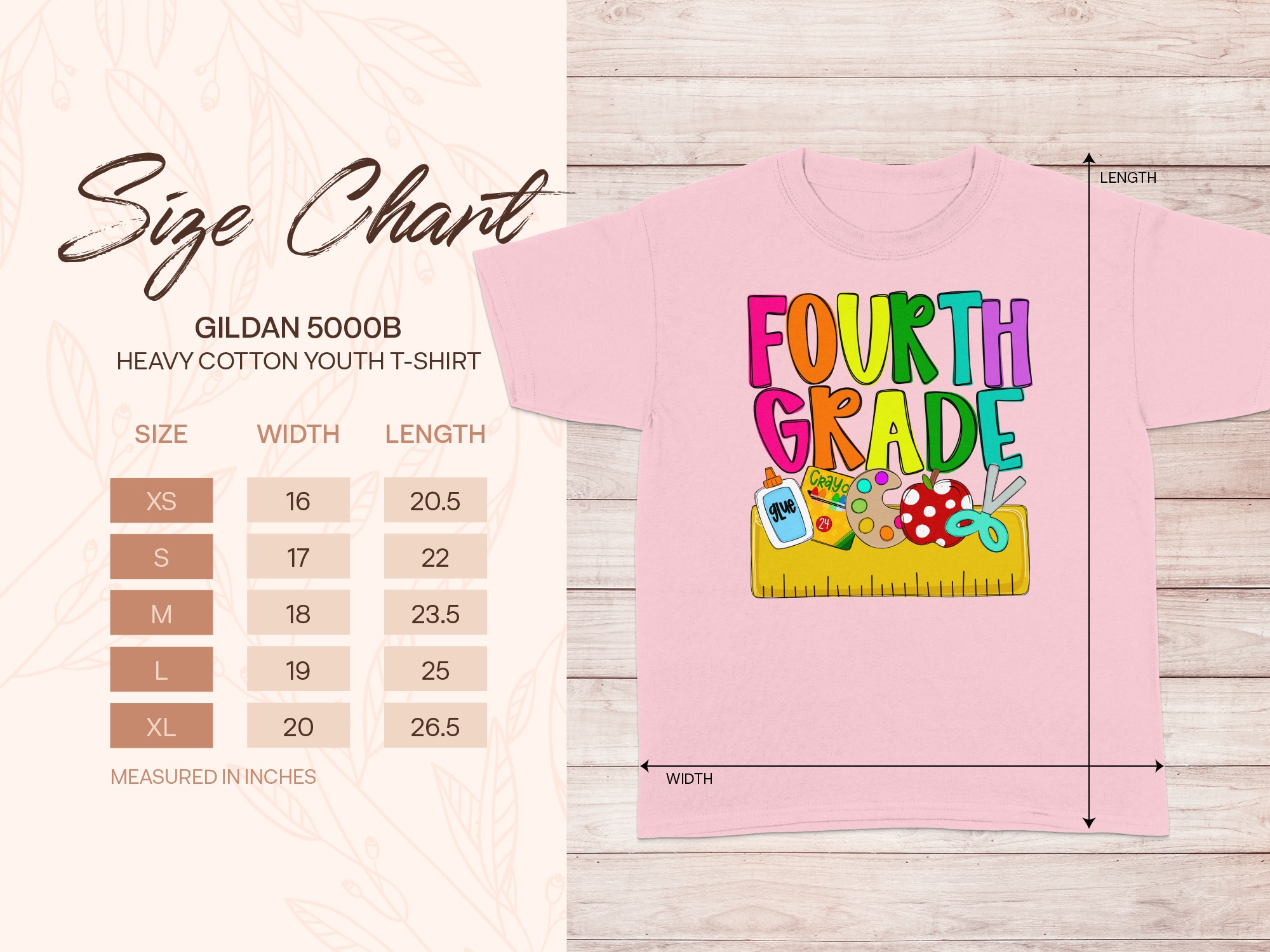 Fourth Grade T-Shirt, Back to School Shirt, Student Tee, Colorful Design, Elementary School, 4th Grade Gift, Learning T-Shirt, Teacher - Image 5