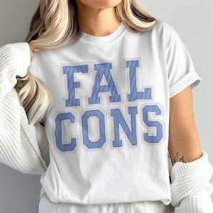 Falcons T Shirt, Team Spirit Tee, Comfort Colors 1717, College Inspired Shirt, Gift for Sports Fan, Game Day Apparel, Trendy Shirt