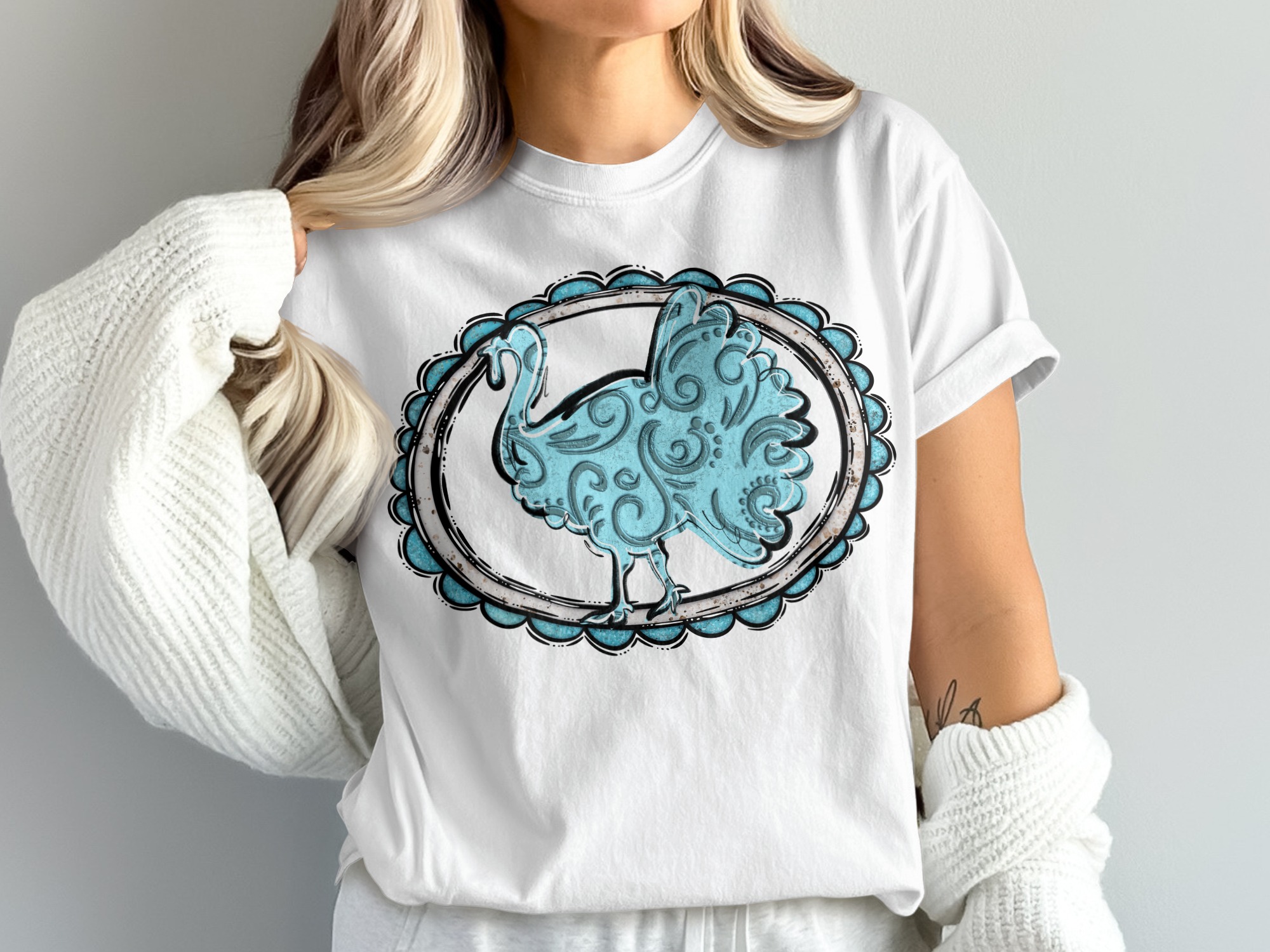 Comfort Colors 1717 Show Mom T-Shirt, Turkey Mom Tee, Gift for Mom, Thanksgiving Shirt, Trendy Mom Shirt, Cute Mom Shirt, Mama Shirt