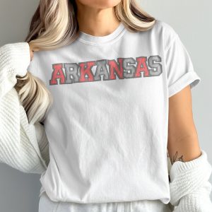 Arkansas T-Shirt, Comfort Colors Custom State, State Pride Tee, Custom Text Shirt, College Apparel, Razorbacks Gift, Souvenir T Shirt, prepster preppy