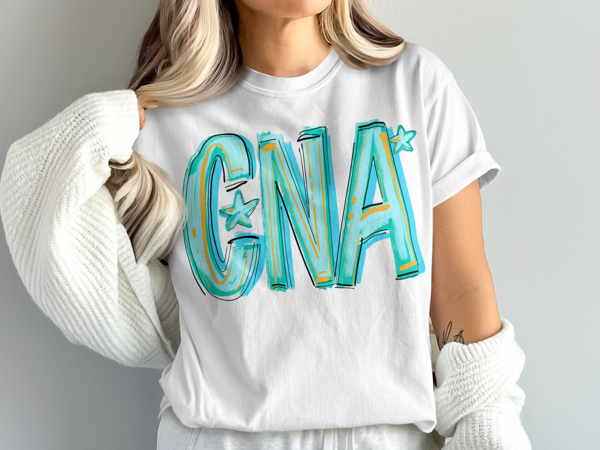 CNA T-Shirt, Certified Nursing Assistant Tee, Nurse Gift Idea, Comfort Colors 1717, Cute CNA Shirt, Gift For Nurses, CNA Appreciation