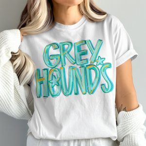 Greyhounds T-Shirt, Dog Lover Tee, Comfort Colors 1717, Greyhound Design, Cute Dog T Shirt, Animal Lover Gift, Unisex T Shirt, Trendy