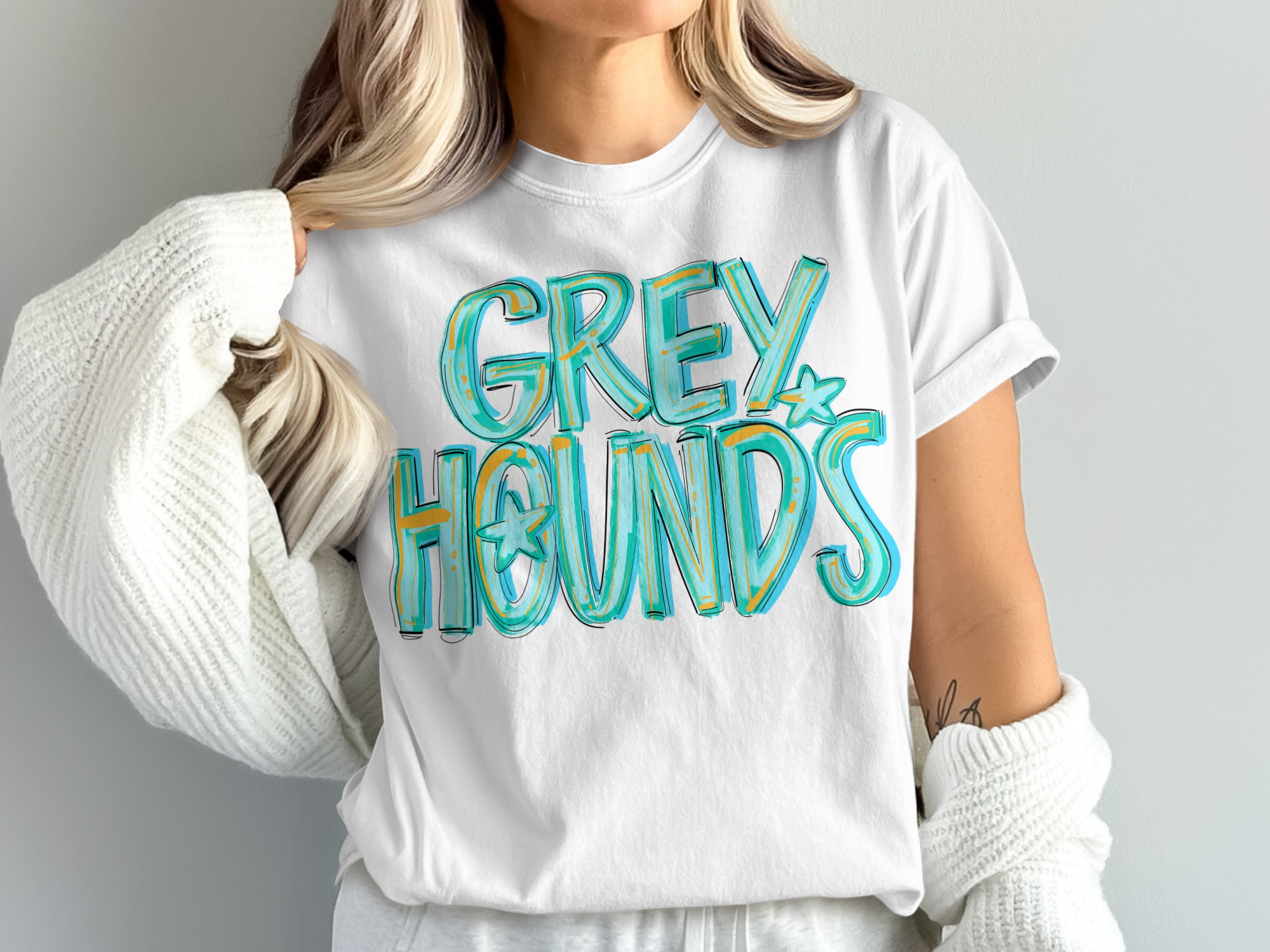 Greyhounds T-Shirt, Dog Lover Tee, Comfort Colors 1717, Greyhound Design, Cute Dog T Shirt, Animal Lover Gift, Unisex T Shirt, Trendy