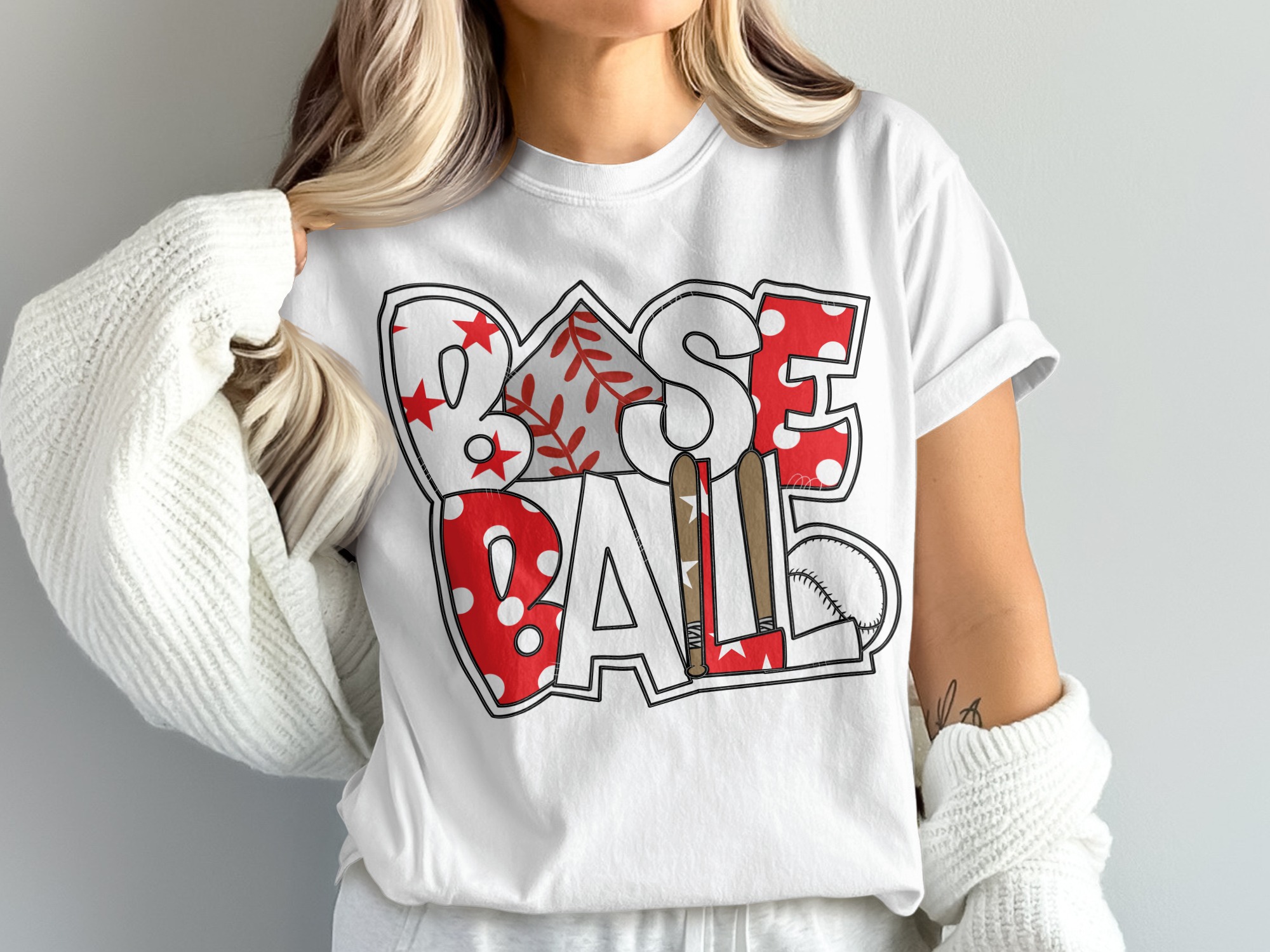 Baseball T-Shirt, Comfort Colors 1717, Baseball Mom Shirt, Baseball Lover Gift, Game Day Tee, Cute Graphic Tee, Baseball Bats and Ball