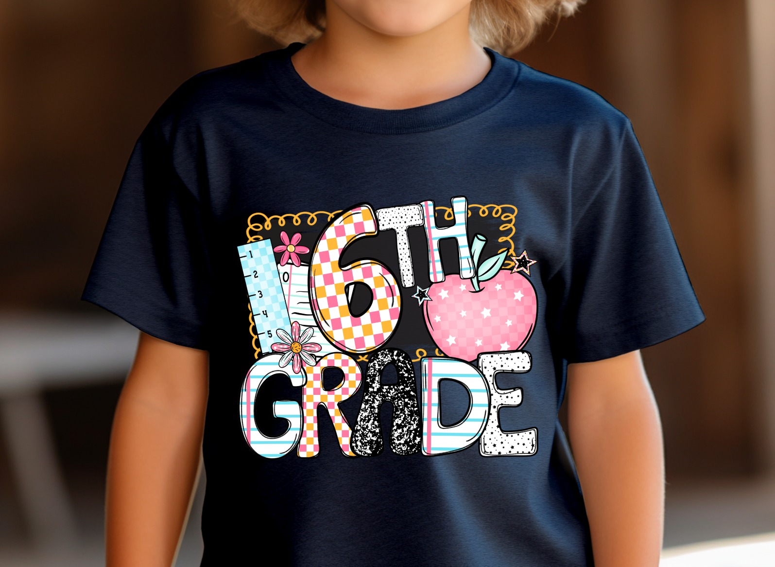 6th Grade T-Shirt, Sixth Grade Shirt, Back to School Shirt, Student Shirt, Teacher Shirt, School T-Shirt, Gift For 6th Grader - Image 2