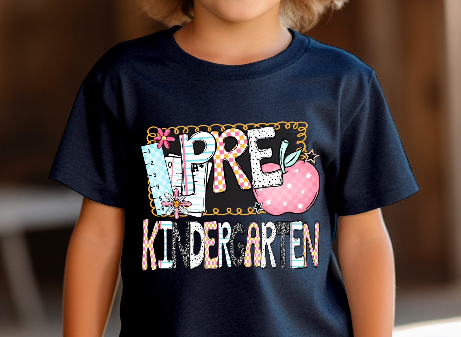 Pre Kindergarten T-Shirt, First Day Shirt, Back to School Tee, Preschool Teacher, Kids T-Shirt, Kindergarten Shirt, School Gifts - Image 2