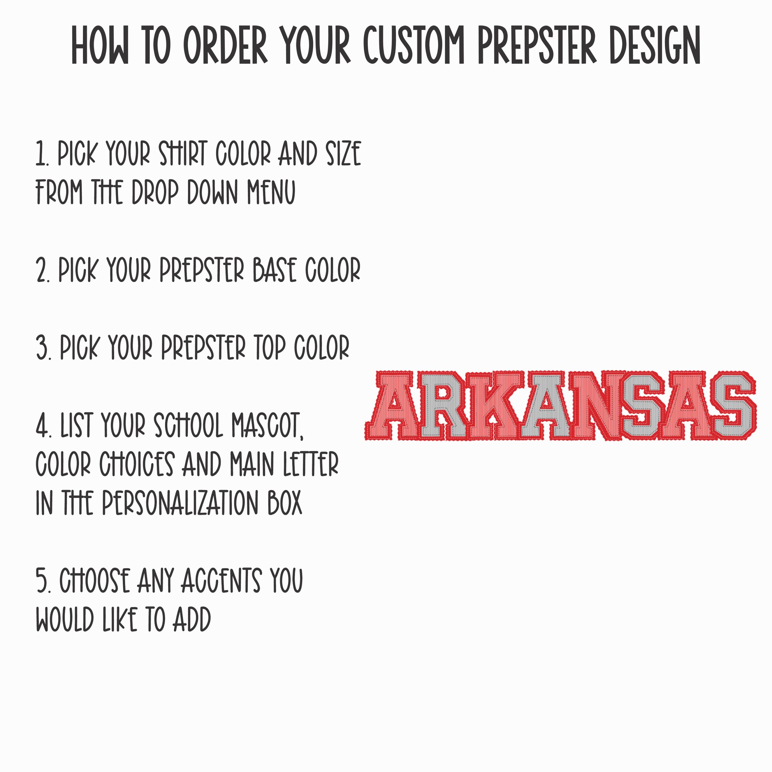 Custom Arkansas T-Shirt, Comfort Colors Custom State, State Pride Tee, Souvenir Shirt, Razorbacks Fan Gift, Custom State T-Shirt, prepster preppy - Image 4