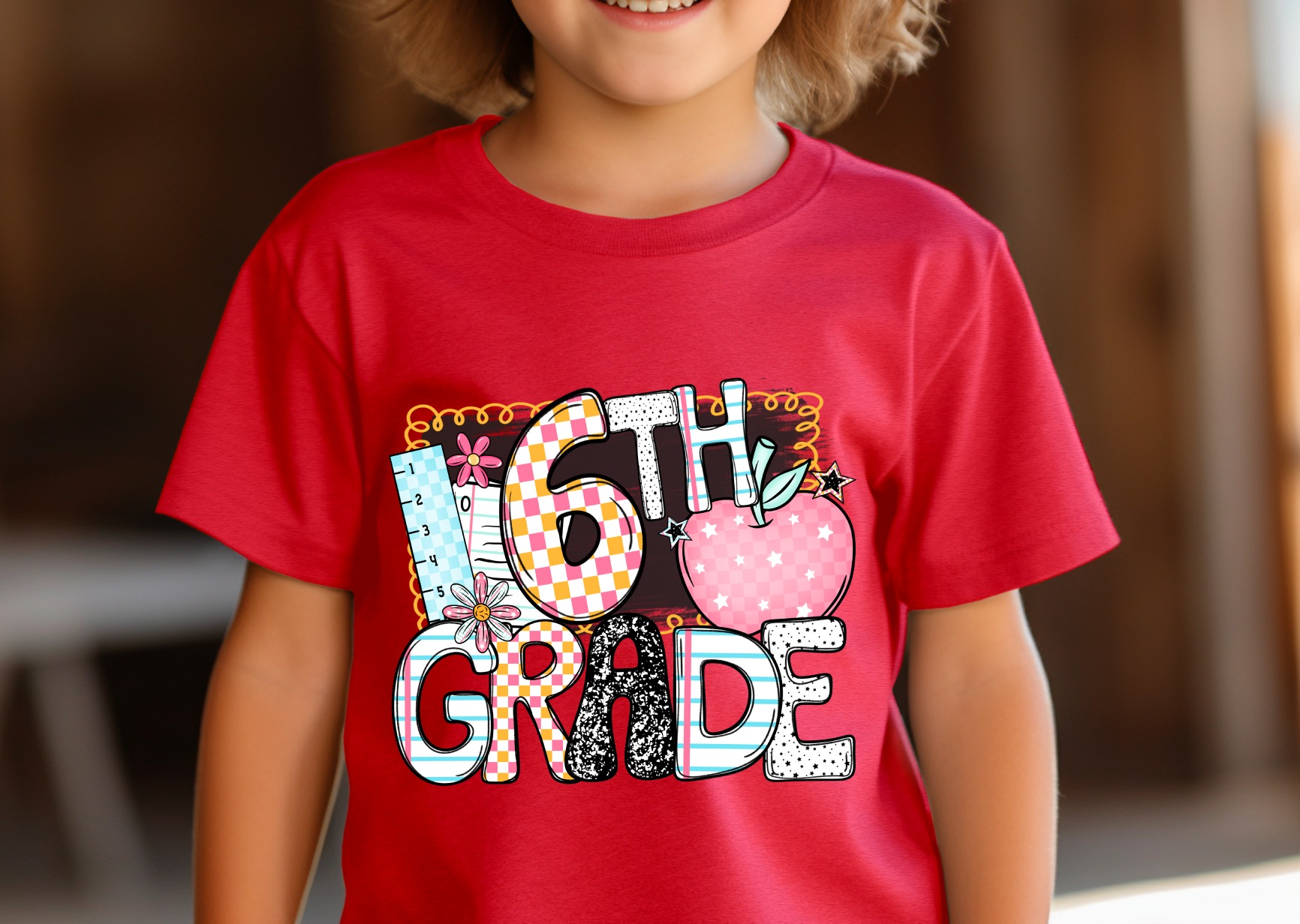 6th Grade T-Shirt, Sixth Grade Shirt, Back to School Shirt, Student Shirt, Teacher Shirt, School T-Shirt, Gift For 6th Grader - Image 3