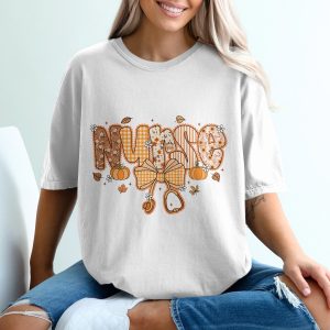 Nurse Fall T-Shirt, Pumpkin T Shirt, Nurse Thanksgiving Shirt, Autumn Leaves T Shirt, Gift for Nurse, Nurse Design T Shirt, Nurse Tee