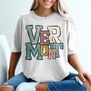 Vermont State Pride Graphic Design Women T-Shirt