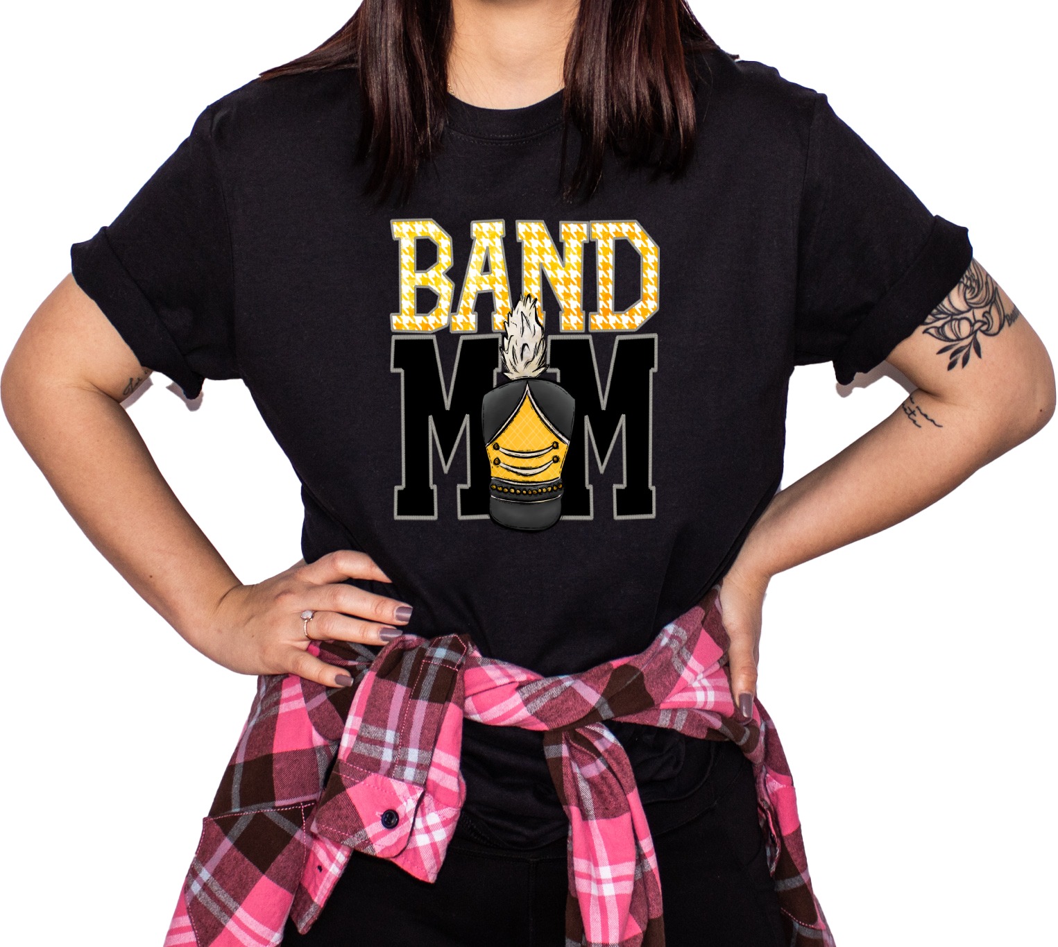 Band Mom T-Shirt, Proud Band Parent, Marching Band Shirt, Musical Mom Tee, Gift for Band Mom, Show Your Support T-Shirt - Image 4