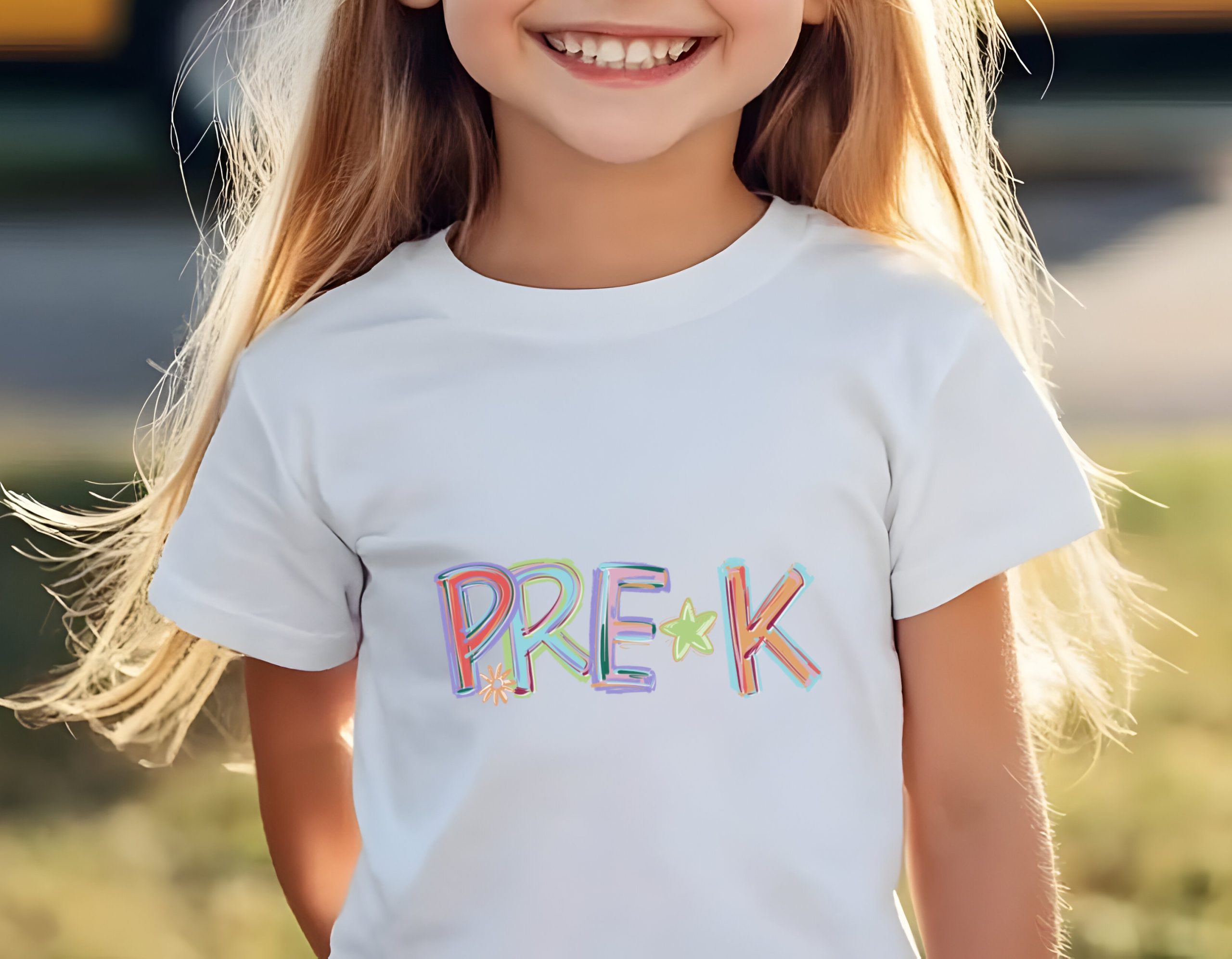 Pre K T-Shirt, Back to School Shirt, First Day of School Tee, Preschool Shirt, Cute Kids T-Shirt, Colorful Design, School Outfit - Image 2