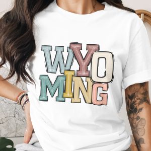 Wyoming State Design Digital Download PNG, Sublimation DTF Design, Travel Destination Graphic, Wyoming Souvenir Image, Digital File