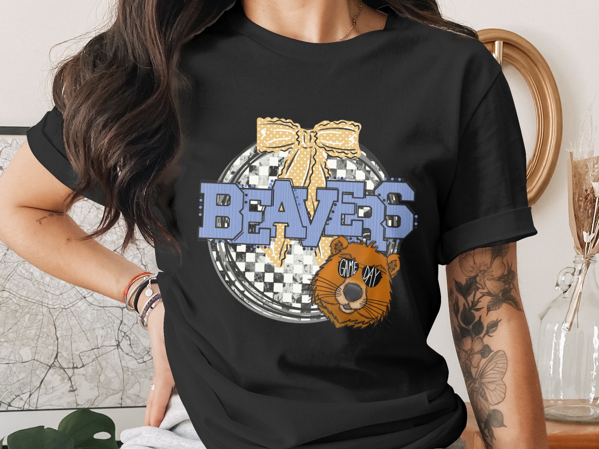 Beavers Game Day Digital Download, Sublimation Design, DTF, PNG File, College Sports, Team Spirit, Printable Graphics, School Mascot - Image 2