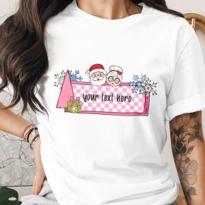 Custom Santa Digital Download Sublimation png, Christmas Digital png, Personalized Santa Design, Custom Text Santa, diy Santa png