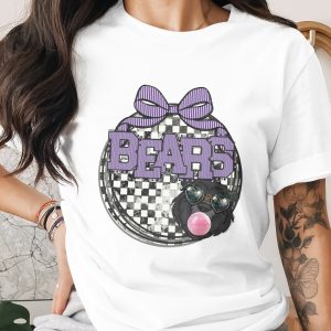 Bears Digital Download PNG, Sublimation DTF, Cute Animal Design, Heart Glasses, Bubble Gum, Team Spirit, Graphic Tee, Digital Art