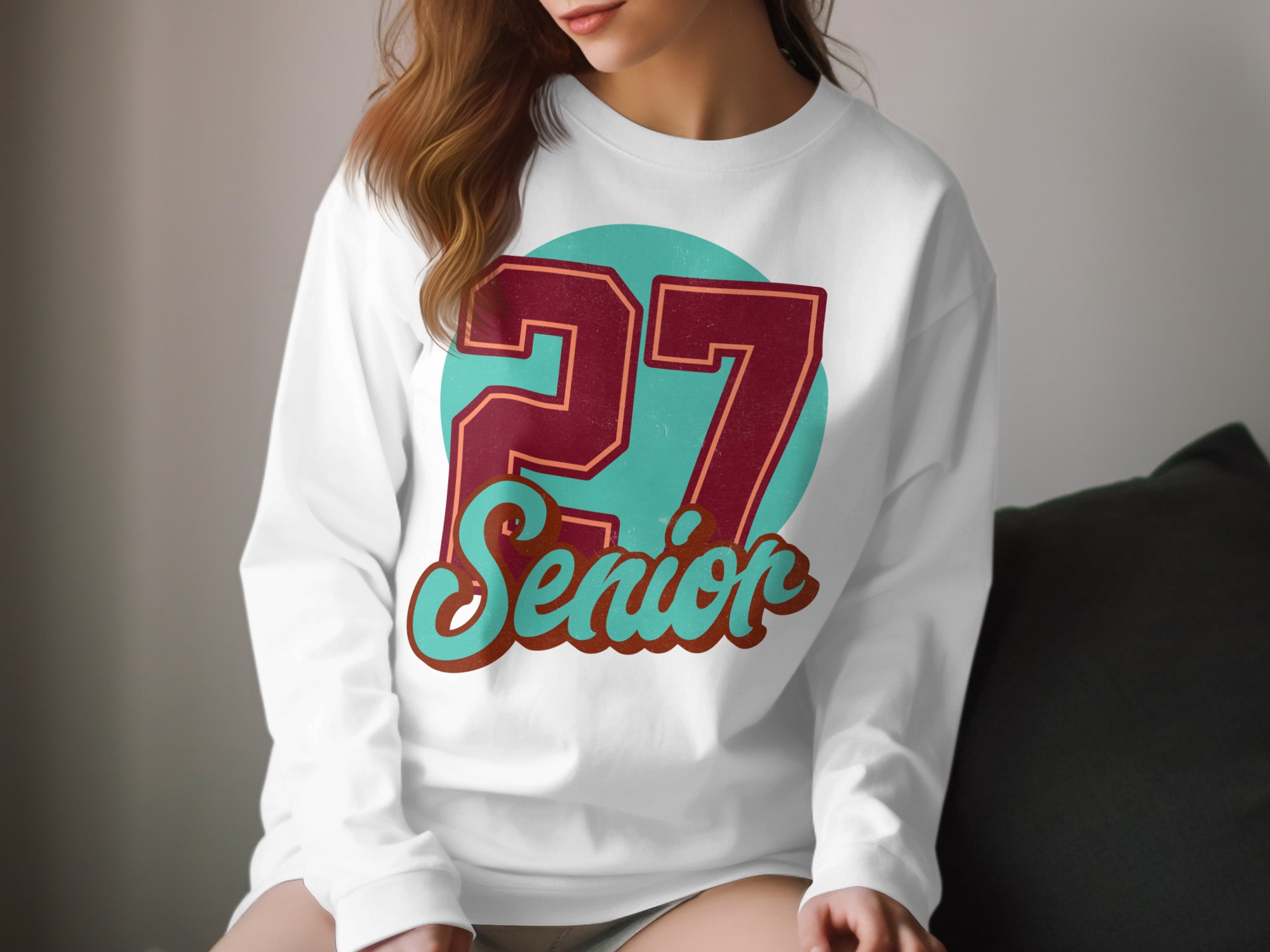 Senior 2027 Long Sleeve T-Shirt, Class of 2027 Tee, Graduation Gift, High School Senior, College Senior Shirt, Last First Day Shirt