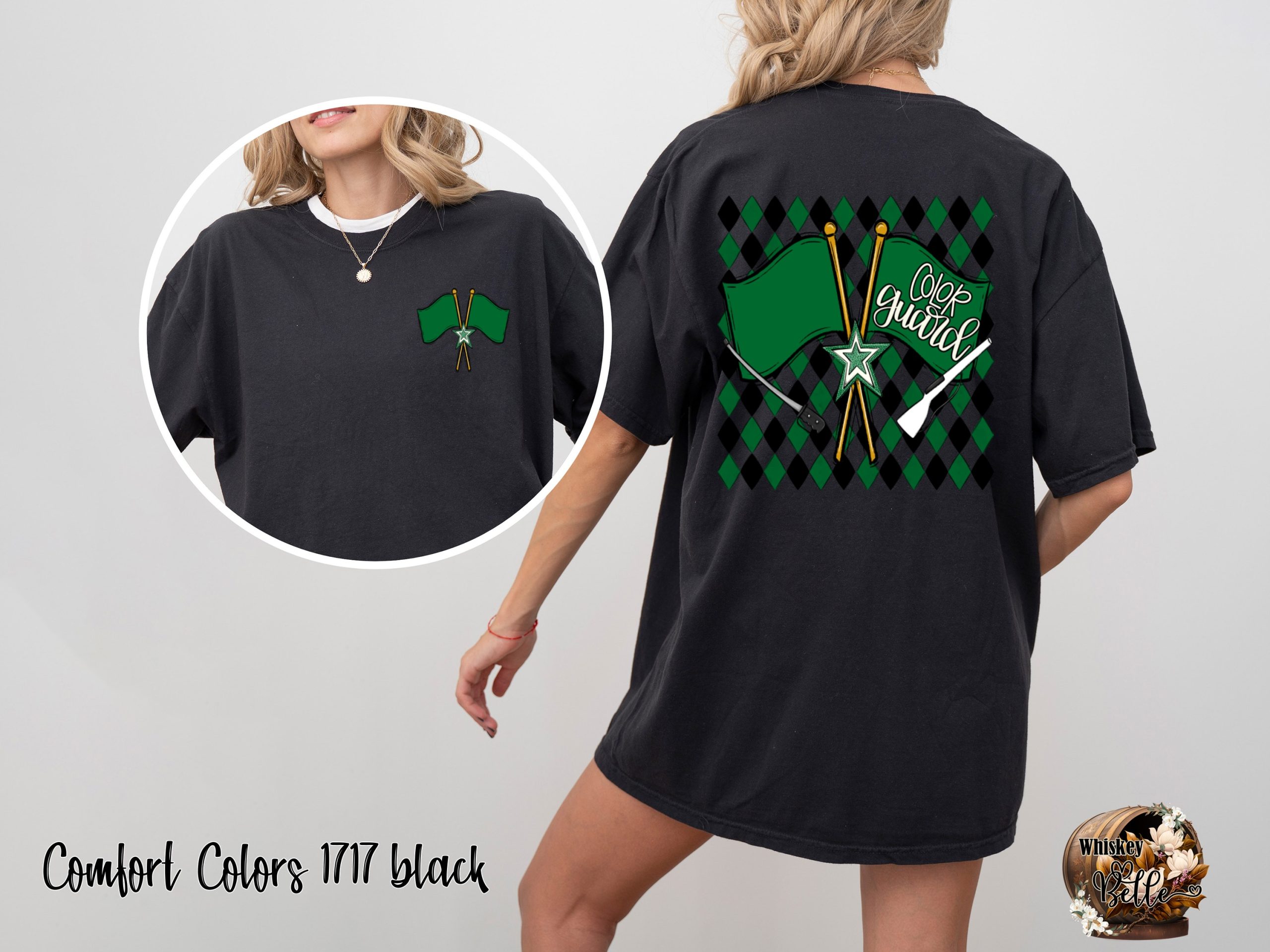 Color Guard T-Shirt, Flags T Shirt, Winter Guard Tee, Marching Band T Shirt, Band Mom Shirt, Band Dad, T Shirt - Image 2